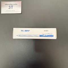 Bút bi chính hãng Thiên Long TL-027 0.5mm Mực Xanh