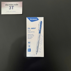 Bút bi chính hãng Thiên Long TL-027 0.5mm Mực Xanh