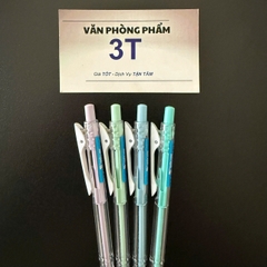 Bút Bi Màu Pastel Thiên Long TL-105 PRO 027 Mực Xanh 0.5mm