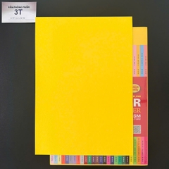Giấy A4 80GSM (giấy mềm) PGrand màu VÀNG CHANH