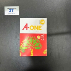 Giấy A5 trắng A-One 70GSM (500 tờ/ Ream)
