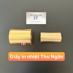 Giấy in nhiệt Limi K80 lõi nhỏ 19mm chuẩn kích thước (Dùng cho máy in nhiệt Thu Ngân)