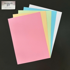 Giấy bìa A4 180GSM (giấy cứng) TH màu Pastel