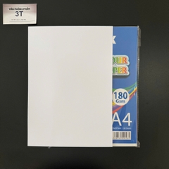 Giấy bìa A4 180GSM (giấy cứng) TH màu Pastel