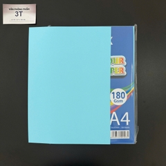 Giấy bìa A4 180GSM (giấy cứng) TH màu Pastel