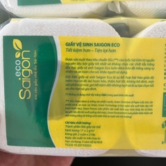 Giấy vệ sinh cuộn nhỏ Sài Gòn Eco (10 cuộn/lốc)