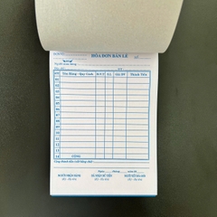 Hoá đơn tay 2 liên ( Bộ 100 tờ)
