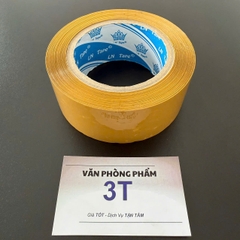 Băng keo đục LN Tape 46.5mm x dày keo hơn 17mm (200Yard) x 50 mic