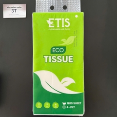 Khăn giấy rút cao cấp treo tường ETIS (mua 3 bịch tặng 1 móc treo)