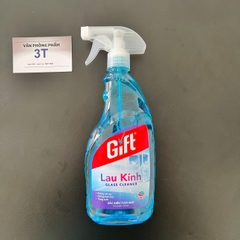 Nước lau kính Gift sắc biển 540ml – SÁNG BÓNG CỬA KÍNH, SẠCH MÁT KHÔNG LO VẾT BÁM