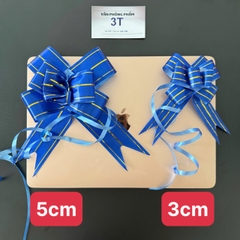 Nơ Rút Trang Trí Màu Xanh Dương  Dây Ruy Băng Gói Quà Trang Trí Hộp Sang Trọng