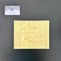 Sticker (decal) Tomy 117 A5 (Tròn Ø 23mm, 48 tem/1 tờ, 10 tờ/xấp)