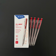 Bút bi chính hãng Thiên Long TL-027 0.5mm Mực Đỏ