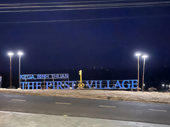 Dự án lắp đặt đèn năng lượng mặt trời Khu du lịch The First Village