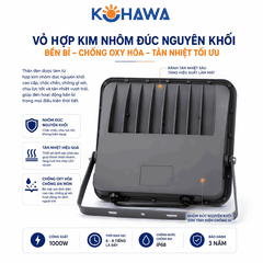 ĐÈN PHA CHỐNG CHÓI CAO CẤP NĂNG LƯỢNG MẶT TRỜI KOHAWA 1000W