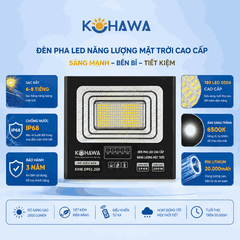 ĐÈN PHA LED CAO CẤP NĂNG LƯỢNG MẶT TRỜI KOHAWA 200W