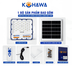 ĐÈN PHA CHỐNG CHÓI CAO CẤP NĂNG LƯỢNG MẶT TRỜI KOHAWA 200W