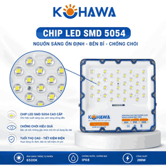 ĐÈN PHA CHỐNG CHÓI CAO CẤP NĂNG LƯỢNG MẶT TRỜI KOHAWA 200W