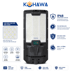 ĐÈN ĐƯỜNG LIỀN THỂ CAO CẤP NĂNG LƯỢNG MẶT TRỜI KOHAWA 800W