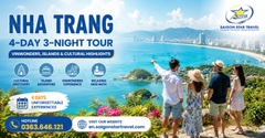 Nha Trang 4-Day 3-Night Tour – VinWonders, Islands & Cultural Highlights