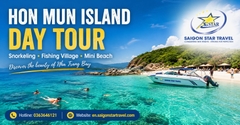 Hon Mun Island Day Tour by Speedboat: Snorkeling, Fishing Village & Mini Beach