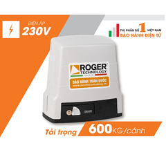 Motor cổng lùa Roger BH30 600kg Italia