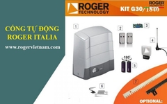 Motor cổng lùa Roger G30 2200kg Italia