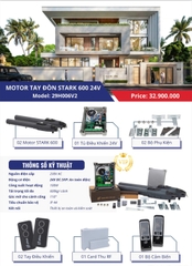 Motor cổng tay đòn Stark 600