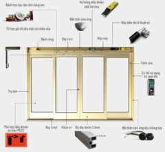 Cửa kính tự động Cortech CT-803E