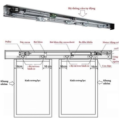 Cửa kính tự động Rekon V 75W