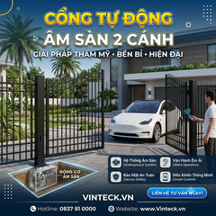 Cổng tự động âm sàn Vinteck - AS600
