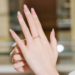 Nhẫn nữ kim tiền cát tường