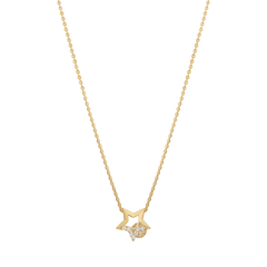 Dây chuyền vàng 18k đá Sapphire