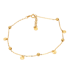 Lắc chân vàng 18k