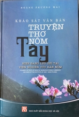 Khảo sát văn bản truyện thơ nôm Tày hiện đang lưu trữ tại Viện Nghiên cứu Hán Nôm