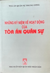 Những kỷ niệm về hoạt động của toà án dân sự