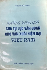 Những đóng góp của Tự lực văn đoàn cho văn xuôi hiện đại Việt Nam