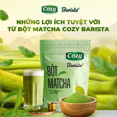 Bột Matcha Trà Xanh Cozy Dùng Trong Pha Chế Gói 100g