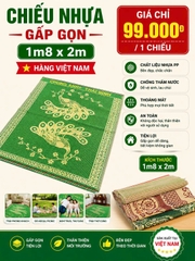 Chiếu nhựa gấp gọn