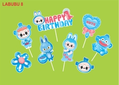 SET CẮM GIẤY LABUBU 8