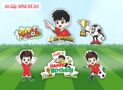 SET CẮM GIẤY BÓNG ĐÁ 265