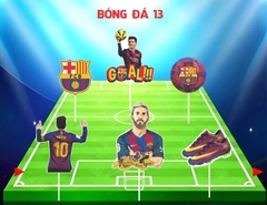SET CẮM GIẤY BÓNG ĐÁ 13