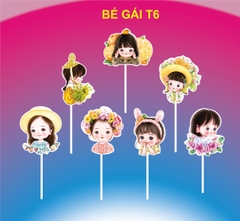 SET CẮM GIẤY BÉ GÁI T6