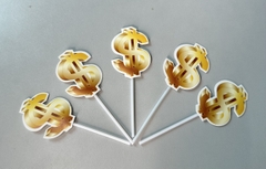 THẺ CẮM GIẤY CHỮ S IN TRẮNG