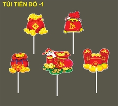 SET CẮM TÚI TIỀN ĐỎ 1