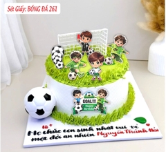 SET CẮM GIẤY BÓNG ĐÁ 261
