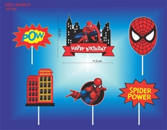 SET CẮM GIẤY SIÊU NHÂN 8