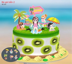 SET CẮM GIẤY BÉ GÁI BIỂN 2