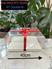 Hộp Mica 2 CT Size 30x40cm