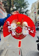 Giấy Quạt Đỏ